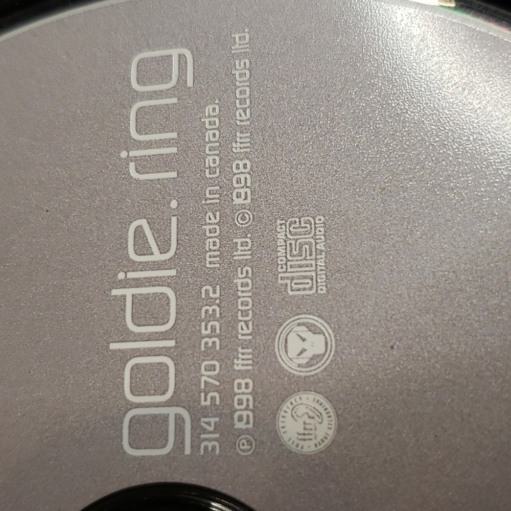 GOLDIE Ring of Saturn CD 1998 - Picture 4 of 9